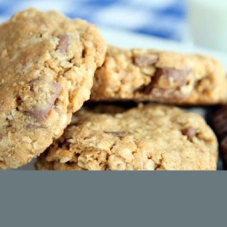 Peanut Butter (Triple) Oatmeal Cookies