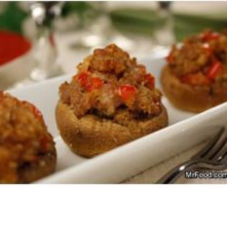 Sausage Stuffed Mushrooms