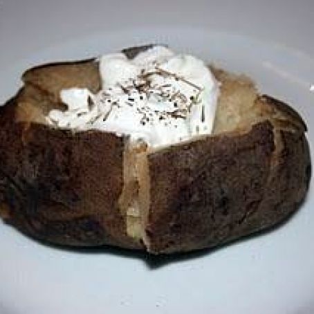 Slow Cooker Baked Potatoes