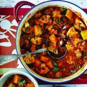 Sweet-and-sour Indian vegetable stew