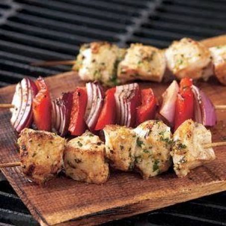 Garlic-Lemon Chicken Kabobs