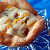 White Chocolate Toasted Pistachio with Ground Cherries and Passion Fruit Pizza, Tart or Parfait