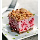 Frozen Strawberry Squares