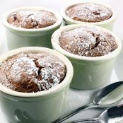 Chocolate Banana Soufflés