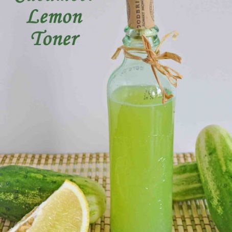 Cucumber Lemon Face Toner