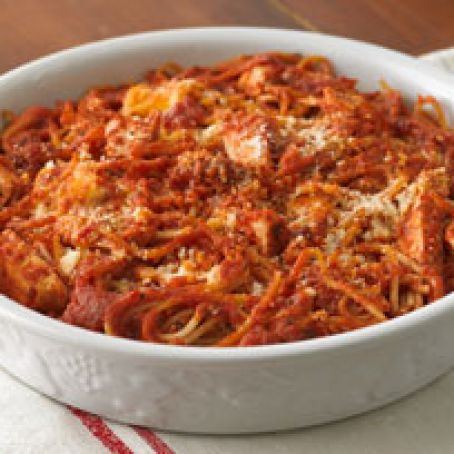 Leftover Spaghetti Pie