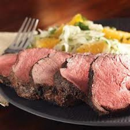 ROAST BEEF WITH ESPRESSO RUB