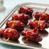 Mini Bacon Wrapped Sausages