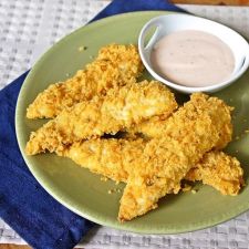 Frito Chicken Tenders with Buffalo Dip