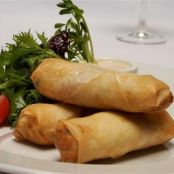 Fried Buffalo Chicken Rolls