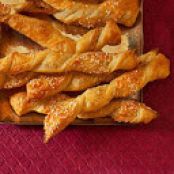 Sesame-Cheddar Twists
