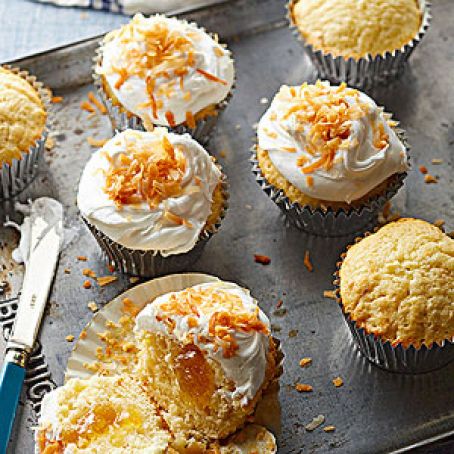 Pina Colada Cupcakes