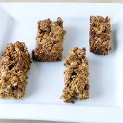 Pumpkin, Cinnamon Chip and Pecan Granola Bars