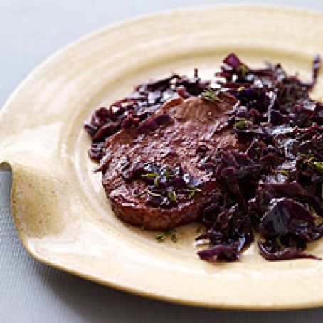 SKILLET PORK AND CABBAGE