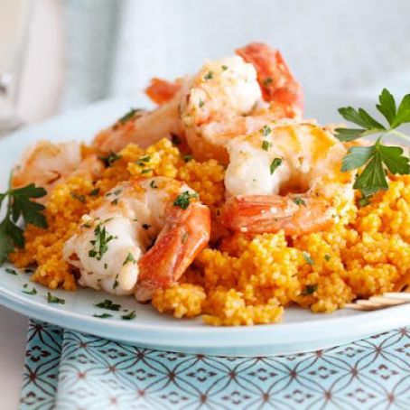 Untested: Scampi on Couscous