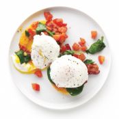 Polenta-Veggie Stacks