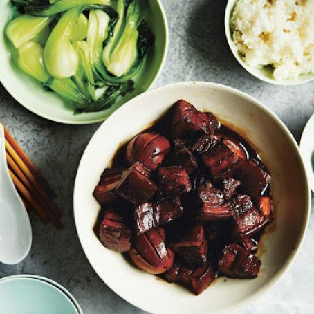 Chinese Red-Braised Pork Belly