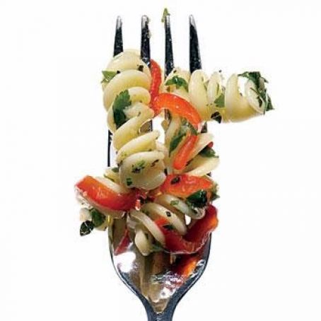 Garlic-and-Oil Sauce with Roasted Red Peppers