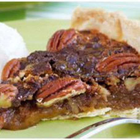 Dark Chocolate Pecan Pie