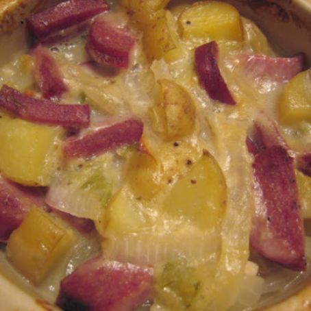 KIELBASA AND POTATO BAKE II