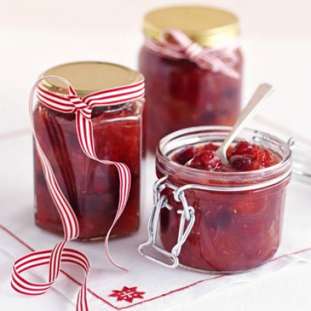 Cranberry-Apple Chutney