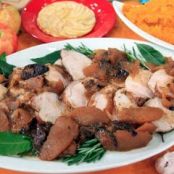 Pork Loin With Apples and Prunes
