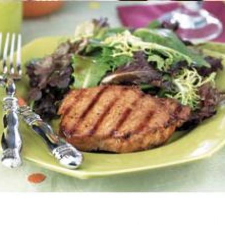 Grilled Asian Pork Chops