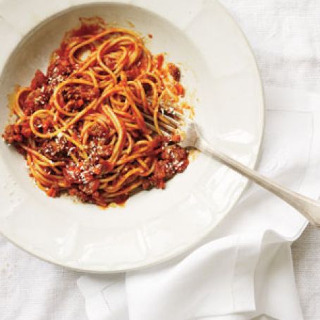 Slow Cooker Spaghetti Bolognese