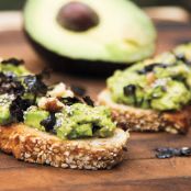 Avocado Nori Crostini