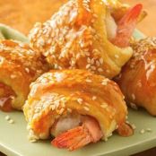 Sweet-and-Sour Shrimp Puffs