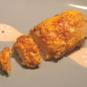 Cheddar-Garlic Oven Fried Chicken Breast