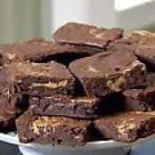 Peanut Swirl Brownies