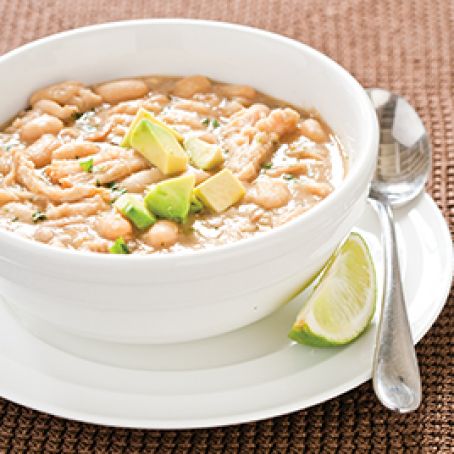 Slow-Cooker White Chicken Chili