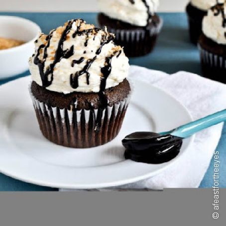 Mocha Coconut Frappuccino Cupcakes