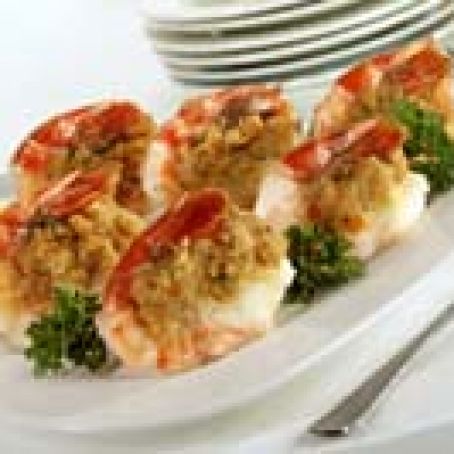 Feta Stuffed Shrimp