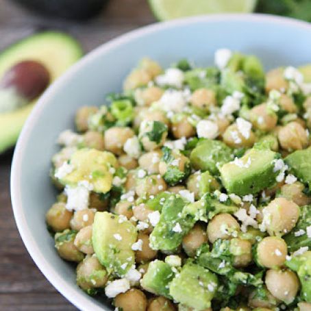 Chickpea, Avocado, & Feta Salad