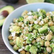 Chickpea, Avocado, & Feta Salad