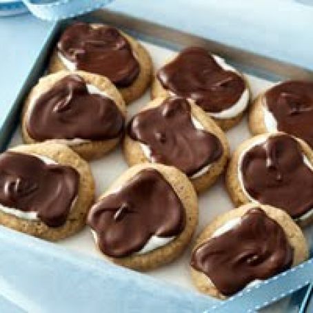 S'Mores Thumbprint Cookies