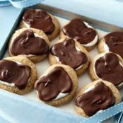 S'Mores Thumbprint Cookies