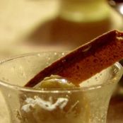 Limoncello and Ice Cream with Biscotti