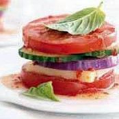 Garden Vegetable Salad Stacker