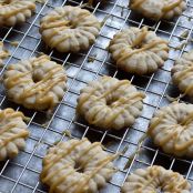 Caramel Macchiato Spritz Cookies