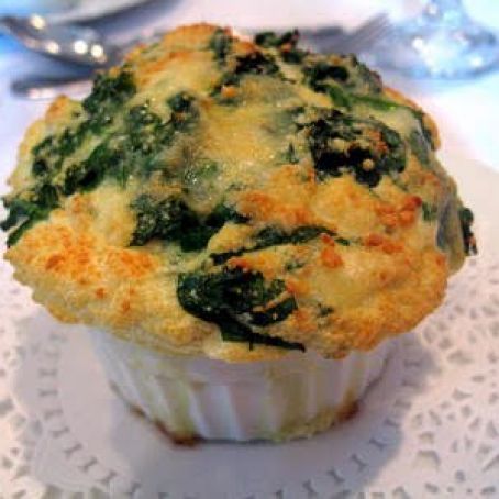 Spinach Soufflés