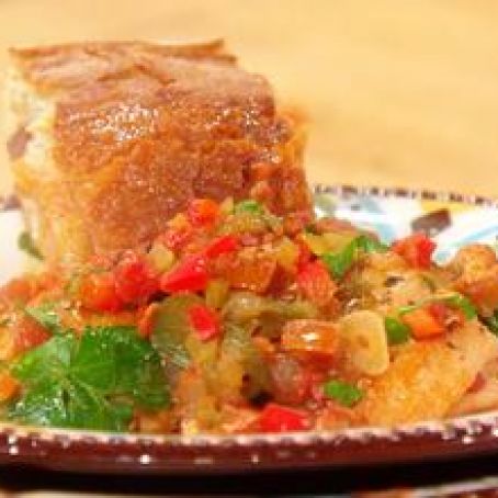 Spanish Stewed Chicken Thighs