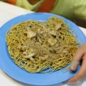 Air Fryer Chicken & Noodles