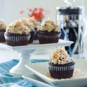 German Chocolate Cupcakes - Vegan, Gluten Free