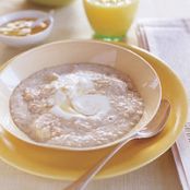 Oatmeal with 'Nanas and PB