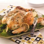 Garlic-Herb Roasted Chicken Recipe