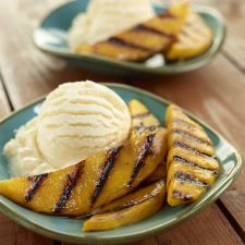 Sweet Grilled Mango Slices
