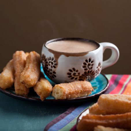 XOCO Churros with Mexican Hot Chocolate